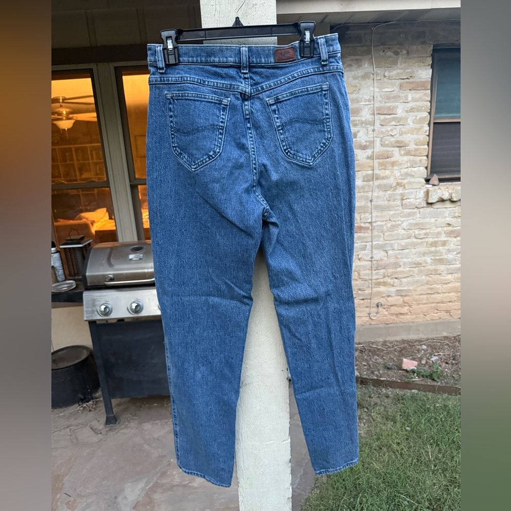Lee jeans Blue Straight Leg Jeans with Classic Fit